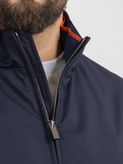Blouson Tissu Loro Piana Paul & Shark Grande Taille marine homme grande taille - Capelstore