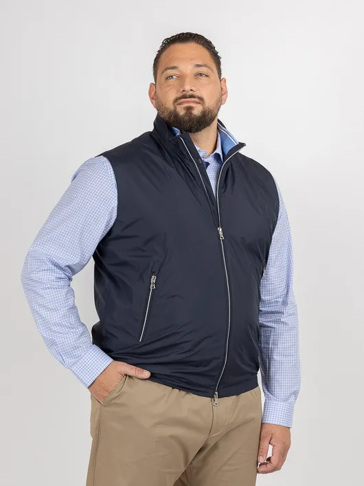 Blouson Sans Manches Marine Paul & Shark Grande Taille marine homme grande taille - Capelstore