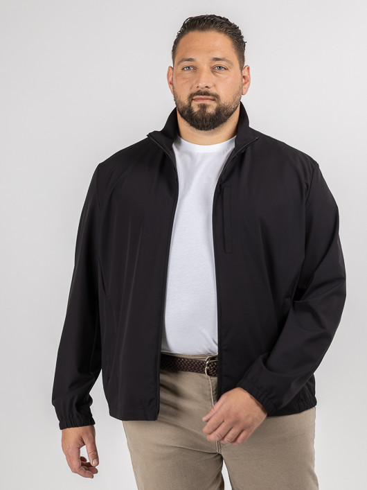 Blouson Noir Paul & Shark Grande Taille noir homme grande taille - Capelstore