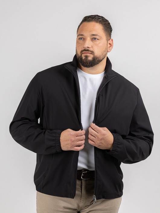Blouson Noir Paul & Shark Grande Taille noir homme grande taille - Capelstore