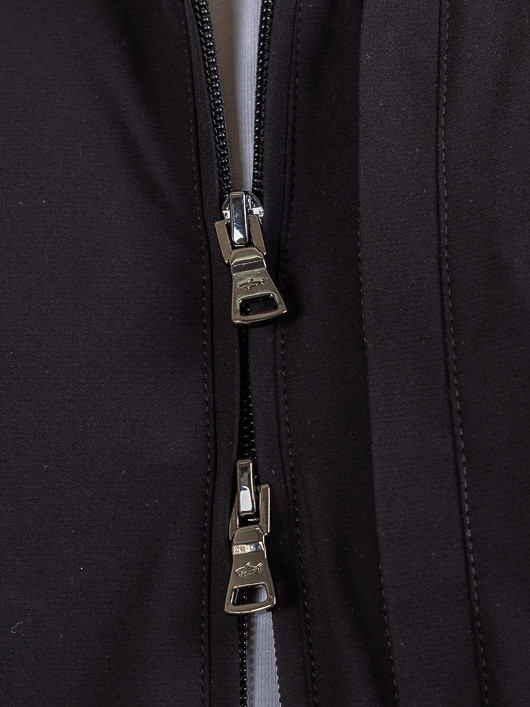 Blouson Noir Paul & Shark Grande Taille noir homme grande taille - Capelstore