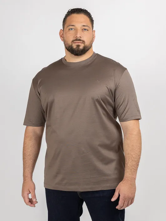 Tee-shirt Uni Paul & Shark Grande Taille anthracite homme grande taille - Capelstore