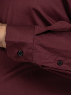 Chemise Max Bordeaux Capel Grande Taille bordeaux homme grande taille - Capelstore
