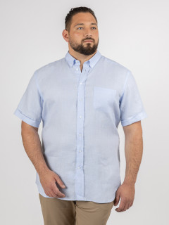 Chemisette Zack/leo Lin Ciel Capel Grande Taille bleu ciel homme grande taille - Capelstore