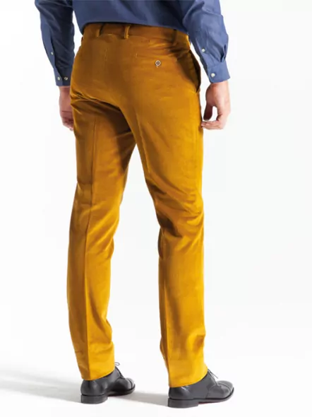 Pantalon Velours Grant Miel Capel Grande Taille