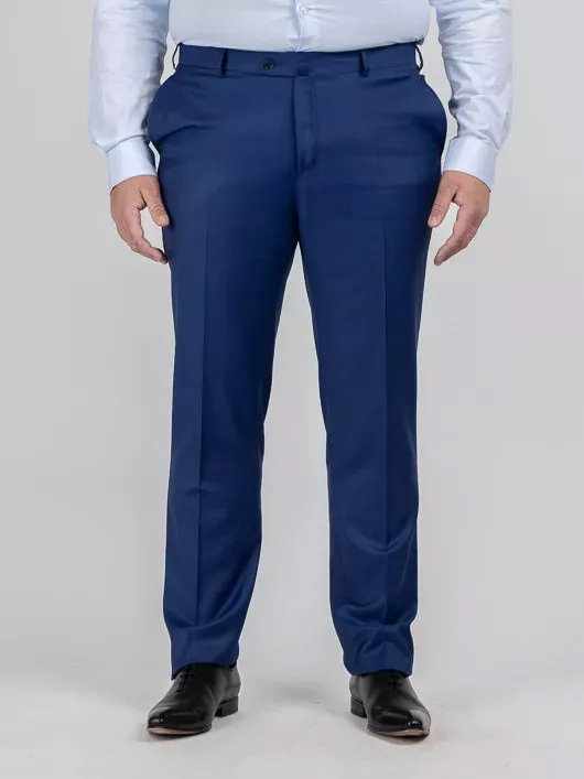 Pantalon De Costume Bleu Capel Grande Taille bleu homme grande taille - Capelstore