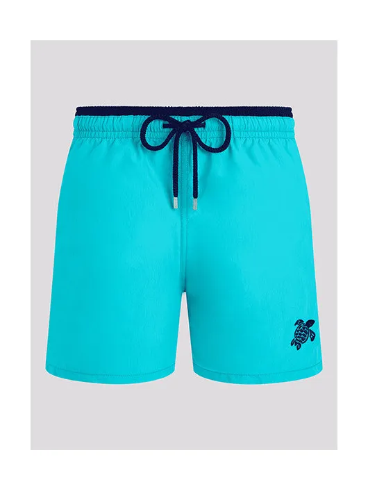 Maillot Bain Uni Vilebrequin Grande Taille vert celadon homme grande taille - Capelstore