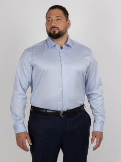 Chemise Max P Bleu Ciel Capel Grande Taille bleu ciel homme grande taille - Capelstore