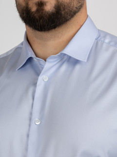Chemise Max P Bleu Ciel Capel Grande Taille bleu ciel homme grande taille - Capelstore
