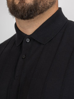 Polo Cool Touch Paul & Shark Grande Taille noir homme grande taille - Capelstore
