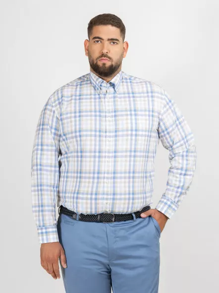 Chemise Carreaux Paul & Shark Grande Taille