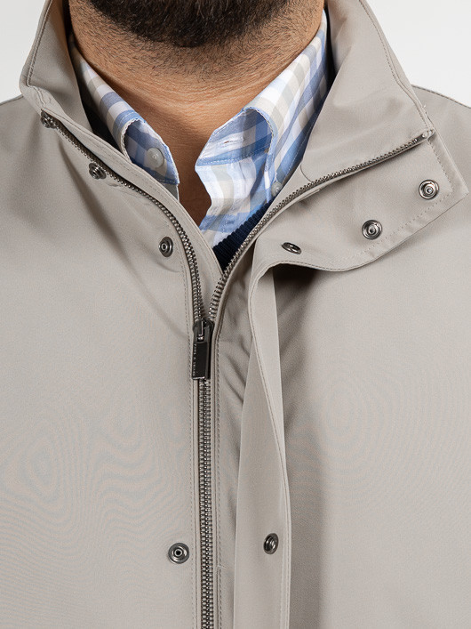 Parka Caban Beige Paul& Shark Grande Taille beige homme grande taille - Capelstore