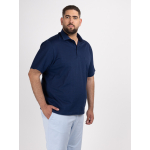 Polo Bleu Coton Pique Capel Grande Taille bleu homme grande taille - Capelstore