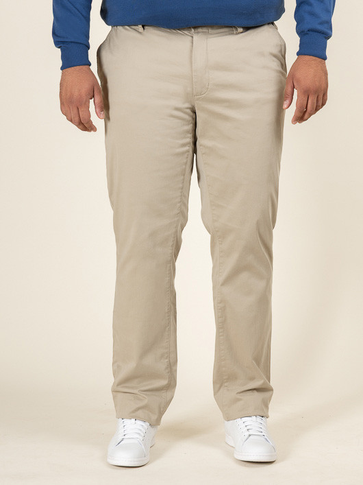 Chino Beige Tommy Hilfiger Grande Taille beige homme grande taille - Capelstore