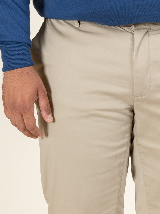 Chino Beige Tommy Hilfiger Grande Taille beige homme grande taille - Capelstore
