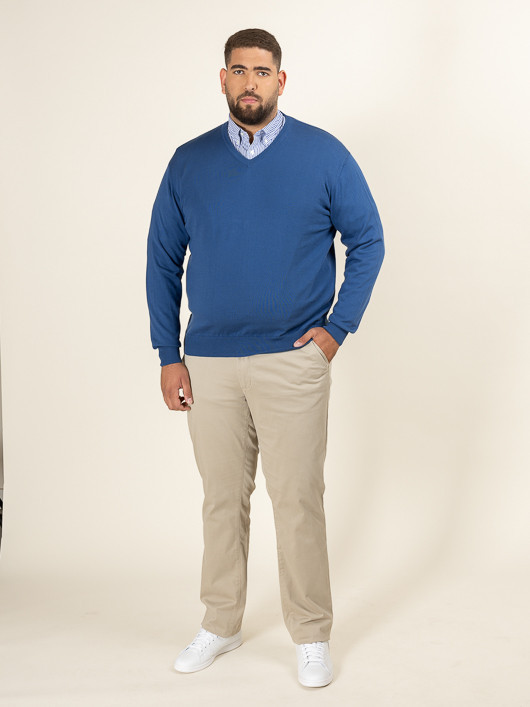 Chino Beige Tommy Hilfiger Grande Taille beige homme grande taille - Capelstore