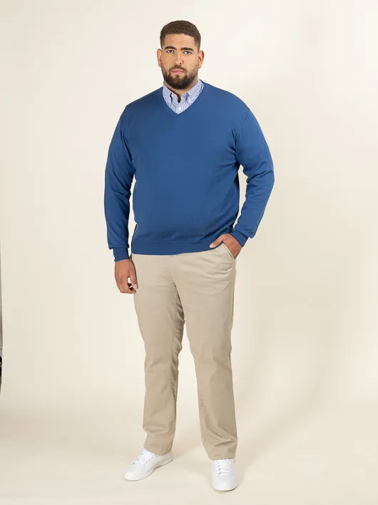 Chino Beige Tommy Hilfiger Grande Taille beige homme grande taille - Capelstore