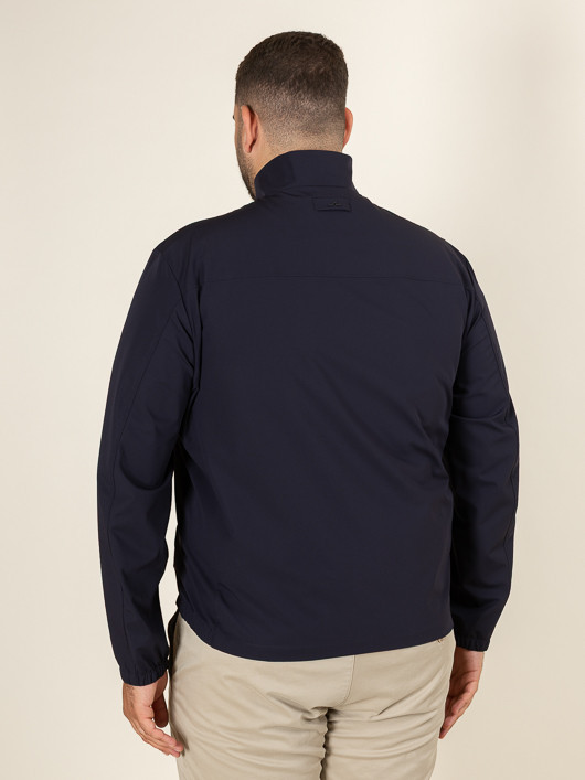 Blouson Marine Paul & Shark Grande Taille marine homme grande taille - Capelstore