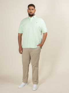 Polo Vert Pastel Tommy Hilfiger Grande Taille vert pastel homme grande taille - Capelstore