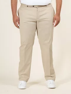 Pantalon Gaspard Beige Capel Grande Taille beige homme grande taille - Capelstore