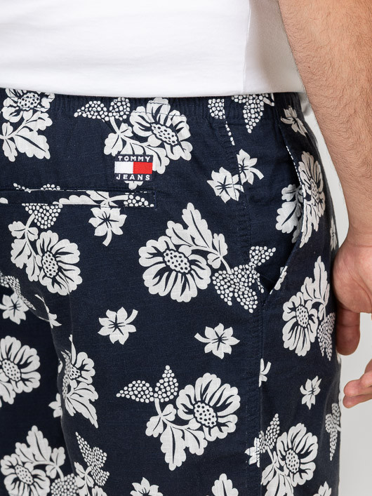Bermuda Fleurs Tommy Hilfiger Grande Taille marine homme grande taille - Capelstore