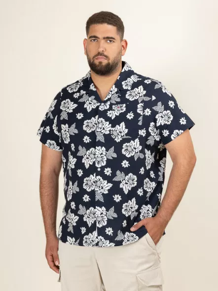 Chemisette Fleurs Tommy Hilfiger Grande Taille