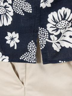 Chemisette Fleurs Tommy Hilfiger Grande Taille marine homme grande taille - Capelstore
