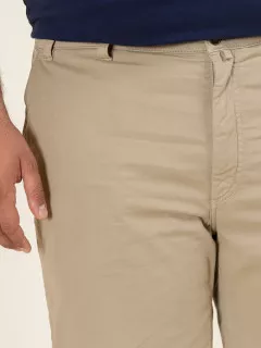 Bermuda Matt Beige Capel Grande Taille beige homme grande taille - Capelstore