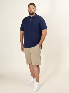 Bermuda Matt Beige Capel Grande Taille beige homme grande taille - Capelstore