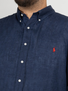 Chemise Marine Ralph Lauren Grande Taille marine homme grande taille - Capelstore