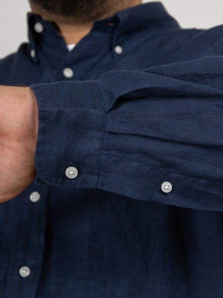 Chemise Marine Ralph Lauren Grande Taille