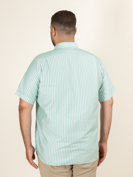 Chemisette Greg Rayee Capel Grande Taille homme grande taille - Capelstore