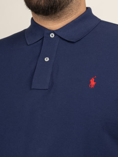 Polo Bleu Marine Ralph Lauren Grande Taille marine homme grande taille - Capelstore