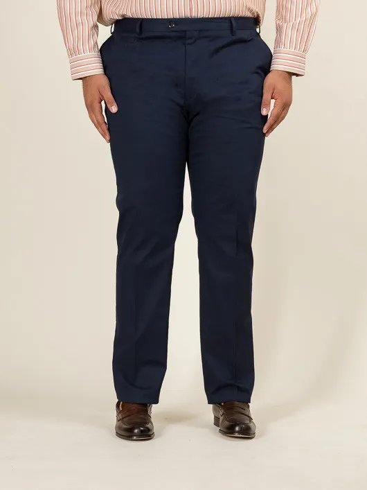 Pantalon Gaspard Marine Capel Grande Taille marine homme grande taille - Capelstore