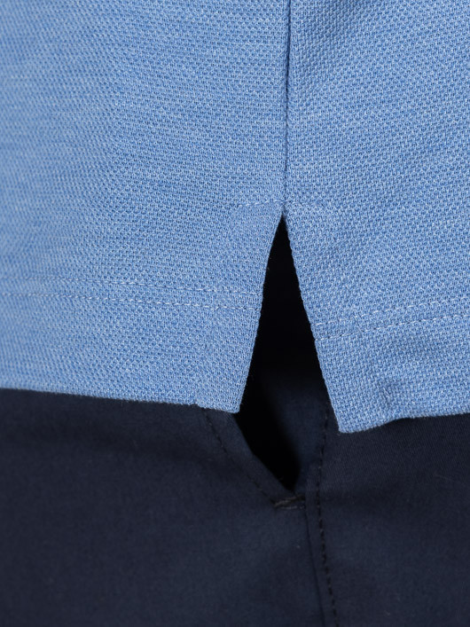Polo Pique Indigo Paul & Shark Grande Taille bleu indigo homme grande taille - Capelstore