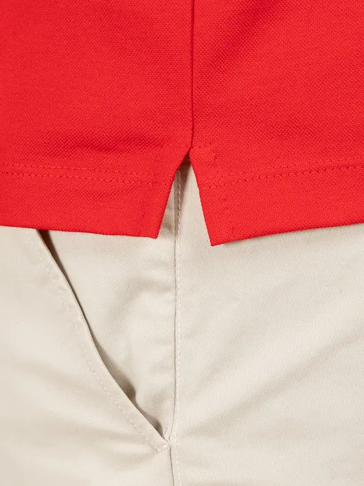 Polo Pique Rouge Paul & Shark Grande Taille  homme grande taille - Capelstore