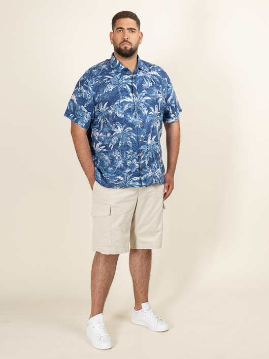 Chemisette Fleurs Ralph Lauren Grande Taille marine homme grande taille - Capelstore