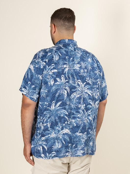 Chemisette Fleurs Ralph Lauren Grande Taille marine homme grande taille - Capelstore