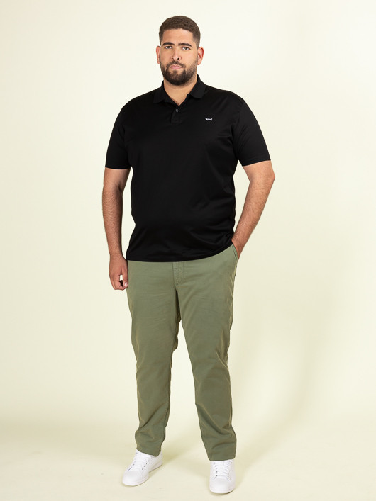 Chino Matt Kaki Capel Grande Taille kaki homme grande taille - Capelstore