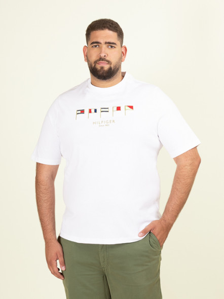 Tee-shirt Drapeaux Tommy Hilfiger Grande Taille