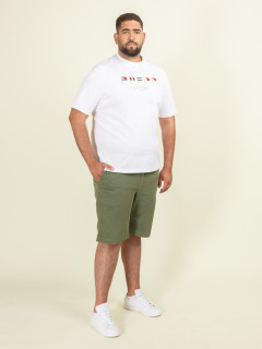 Bermuda Matt Kaki Capel Grande Taille kaki homme grande taille - Capelstore