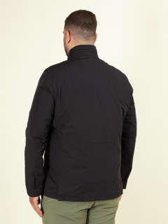 Parka Field Jacket Noire Capel Grande Taille noir homme grande taille - Capelstore