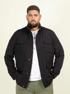 Parka Field Jacket Noire Capel Grande Taille noir homme grande taille - Capelstore