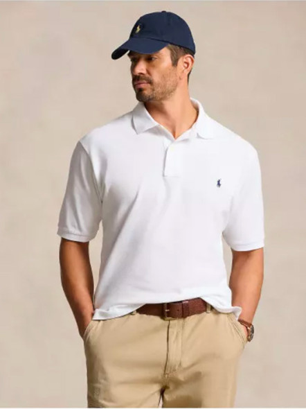 Polo Blanc Ralph Lauren Grande Taille