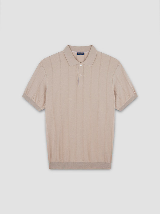 Polo Cool Touch Paul & Shark Grande Taille beige homme grande taille - Capelstore