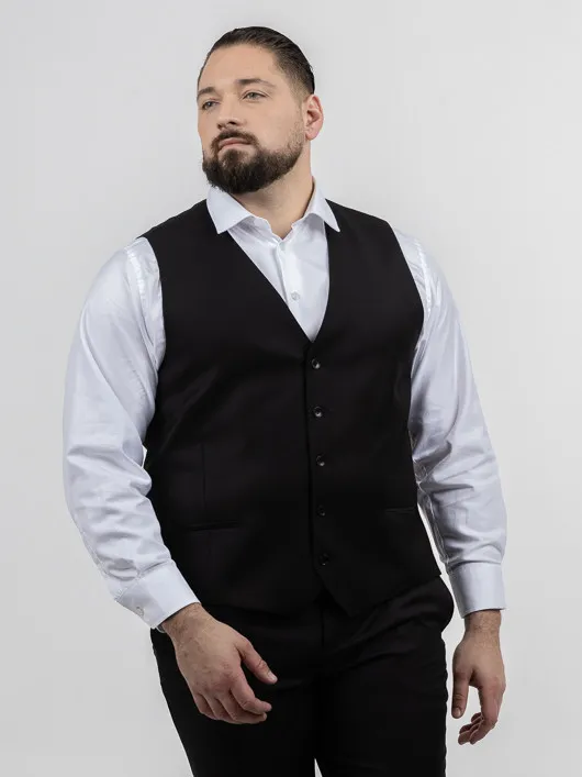 Gilet de Costume Homme Grande Taille