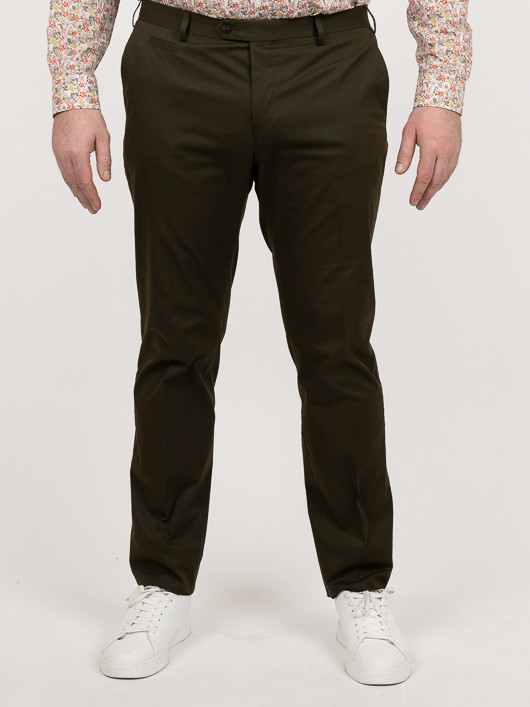 Pantalon Eté Gaspard Kaki Capel Grande Taille  homme grande taille - Capelstore