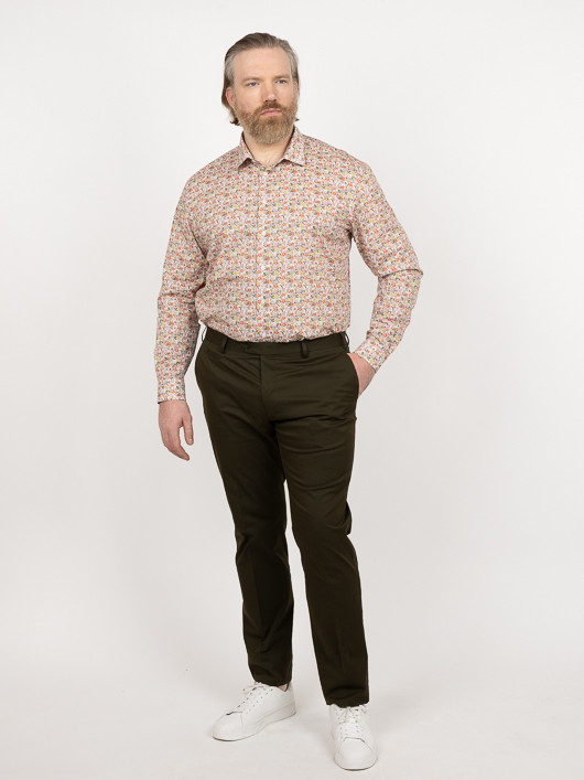 Pantalon Gaspard Kaki Capel Grande Taille