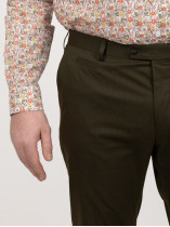 Pantalon Eté Gaspard Kaki Capel Grande Taille  homme grande taille - Capelstore
