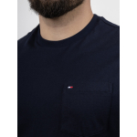 Tee-shirt Avec Poche Tommy Hilfiger Grande Taille marine homme grande taille - Capelstore